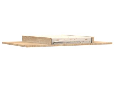 Plan à langer pour commode en bois - seventies Blanc/marron+Marron 6 - vertbaudet enfant 
