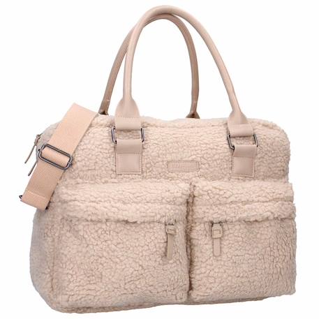 Sac à langer en sherpa Beige 3 - vertbaudet enfant 