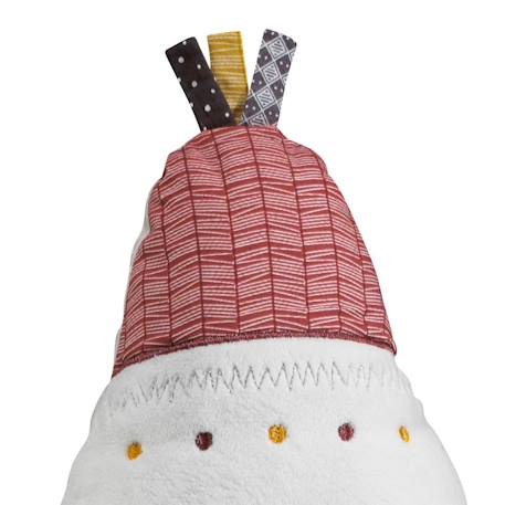 Coussin déco tipi en polyester - timouki Blanc 2 - vertbaudet enfant 