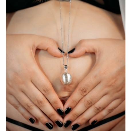 De grossesse collier pure élégance Argent+Or+Rose 3 - vertbaudet enfant 
