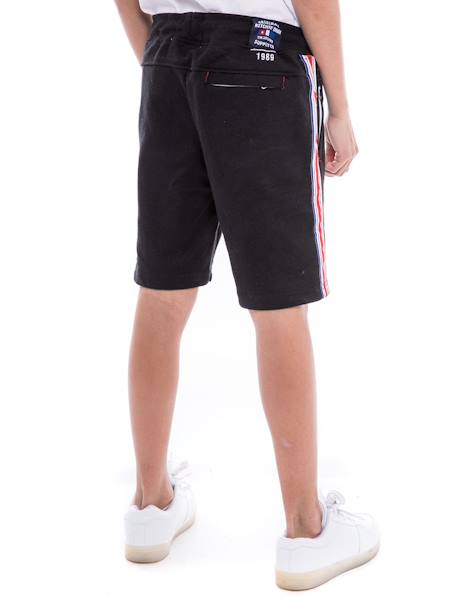 Bermuda molleton bamaga garçon Noir 2 - vertbaudet enfant 