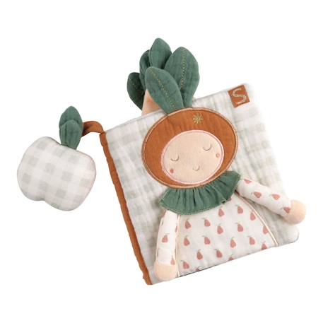 Livre d'éveil en polyester - botanica Vert 1 - vertbaudet enfant 