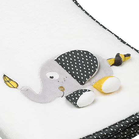 Couverture bébé en velours - babyfan Blanc 2 - vertbaudet enfant 