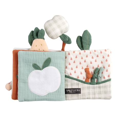 Livre d'éveil en polyester - botanica Vert 4 - vertbaudet enfant 