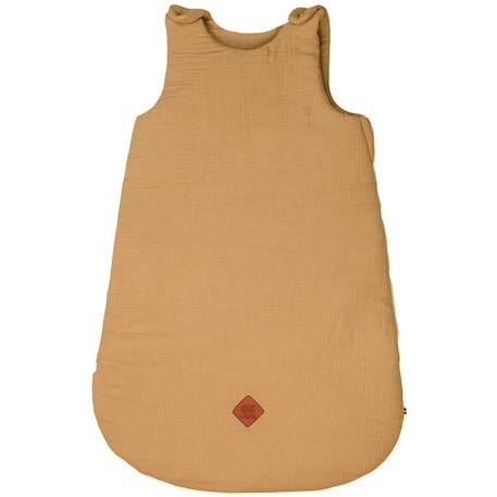 Gigoteuse sans manches en gaze de coton jeanne Beige+Blanc+Blanc à pois or+Bleu+Camel+Écru+Gris+Terracotta+Vert de gris+Vieux rose 13 - vertbaudet enfant 