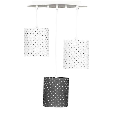 Suspension lumineuse en coton - chao chao Blanc 1 - vertbaudet enfant 