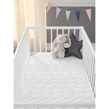 Matelas enfant/bébé climatisé | réversible | anti-acarien Blanc 3 - vertbaudet enfant 