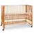 Lit bébé cododo évolutif  hajo en bois Blanc+Natural 8 - vertbaudet enfant 