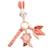 Hochet en velours - esmee Rose 1 - vertbaudet enfant 