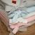 Couverture d'emmaillotage en nid d'abeille Beige+Bleu+Écru+Rose+Vert 9 - vertbaudet enfant 