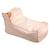 Fauteuil pouf en polyester - sunlight Blanc 1 - vertbaudet enfant 