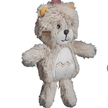 Spirale d'activités en velours - timouki Beige 2 - vertbaudet enfant 