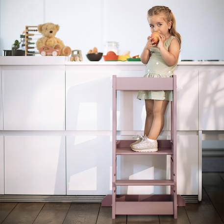 Tour D'apprentissage Montessori, Marchepieds, Avec Barre De Protection