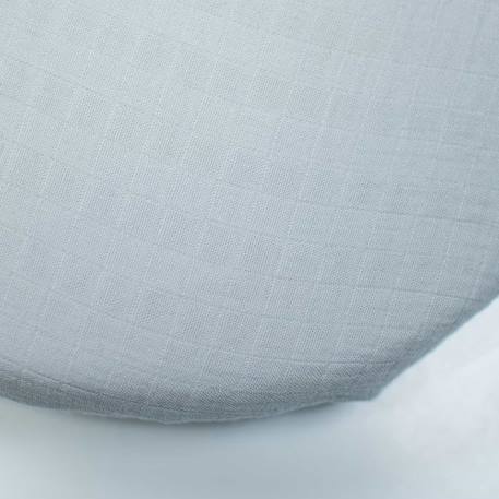 Drap housse couffin en double gaze à carreaux Beige+Blanc+Bleu+Bleu indigo+Gris clair+Marron+Rose 19 - vertbaudet enfant 