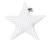 Coussin déco étoile en coton - chao chao Blanc 2 - vertbaudet enfant 