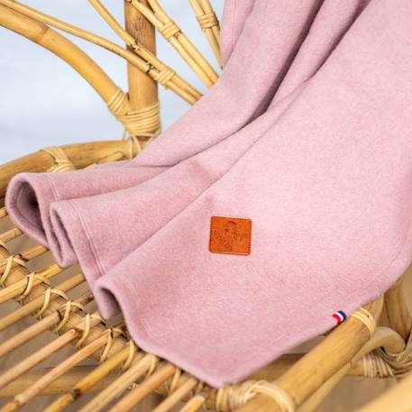 Couverture polaire  coton ultra-doux Beige+Écru+Moutarde+Rose+Vert eucalyptus 20 - vertbaudet enfant 