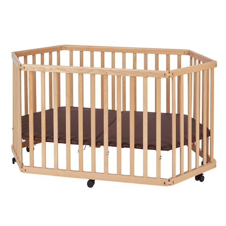 Parc bébé pliable Bois naturel 1 - vertbaudet enfant 