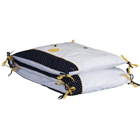 Tour de lit ou en coton - hello Blanc 2 - vertbaudet enfant 