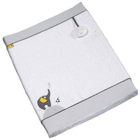 Matelas à langer en coton - babyfan Blanc 1 - vertbaudet enfant 