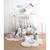 Trousse de toilette en coton bio - lily Blanc+Bleu 7 - vertbaudet enfant 