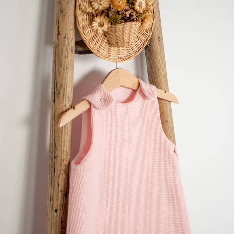 Gigoteuse d'été en nid d'abeille - tog 0,5 Beige+Bleu+Écru+Gris clair+Rose+Vert 26 - vertbaudet enfant 
