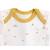 Bodies bébé en coton à manches courtes lot de 3 - sunlight Bleu/blanc+Jaune/blanc+Vert/blanc 8 - vertbaudet enfant 