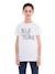 T-shirt col rond nomade garçon Blanc+Noir 1 - vertbaudet enfant 