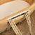 Habillage de couffin en gaze de coton pois dorés Blanc+Camel+Vert 10 - vertbaudet enfant 