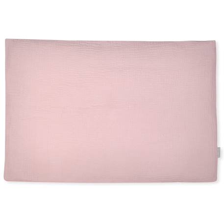 Taie d'oreiller unie en double gaze de coton Beige+Blanc+Bleu+Camel+Écru+Gris+Rose+Terracotta+Vert 14 - vertbaudet enfant 