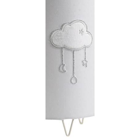 Luminaire avec détail nuage en coton - celeste Gris 2 - vertbaudet enfant 