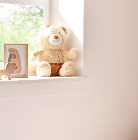 Peluche ours avec détails brodés - orsino Beige 2 - vertbaudet enfant 