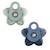 Lot de 2 anneaux de dentition réfrigérants étoiles Bleu+Gris+Rose 1 - vertbaudet enfant 