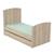 Lit bébé évolutif - access Marron+Marron/blanc 4 - vertbaudet enfant 