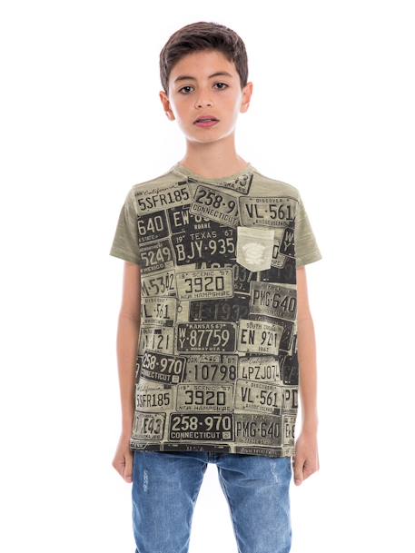 Garçon-T-shirt col rond pur coton nedelko garçon