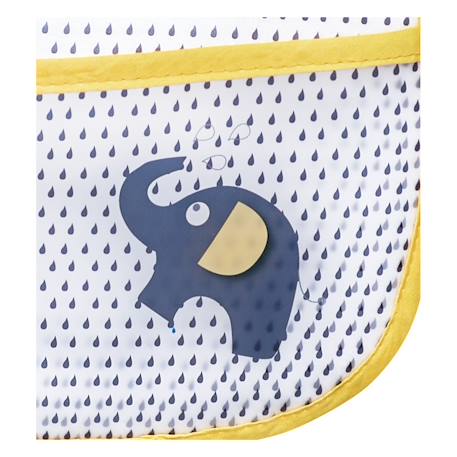Bavoir avec récupérateur - babyfan Gris+Jaune 5 - vertbaudet enfant 