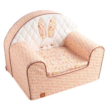 Fauteuil club en coton - esmee Rose 1 - vertbaudet enfant 