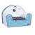 Fauteuil club enfant en coton - lazare Bleu 1 - vertbaudet enfant 
