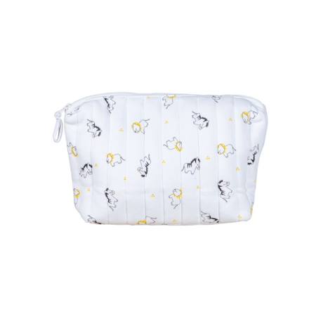 Trousse de toilette - pluche et pompon Blanc 1 - vertbaudet enfant 