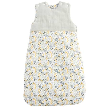 Gigoteuse ouatinée en coton - promenons nous Bleu/blanc 1 - vertbaudet enfant 