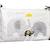 Tour de lit déhoussable en coton - babyfan Blanc 2 - vertbaudet enfant 