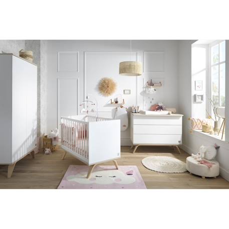 Plan à langer pour commode en bois - serena Beige 4 - vertbaudet enfant 