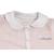 Pyjama bébé à manches longues en velours - lilibelle Blanc+Rose 6 - vertbaudet enfant 