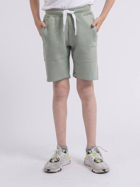 Bermuda molleton bidmin garçon Bleu royal+Jaune+Rouge+Vert 13 - vertbaudet enfant 