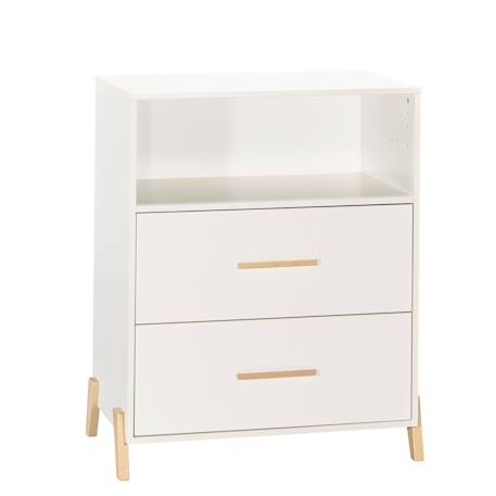 Commode à langer sur pieds en bois - joy Blanc/marron 2 - vertbaudet enfant 