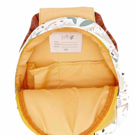 Sac à dos maternelle et crèche animaux Jaune+Orange+Rose 3 - vertbaudet enfant 