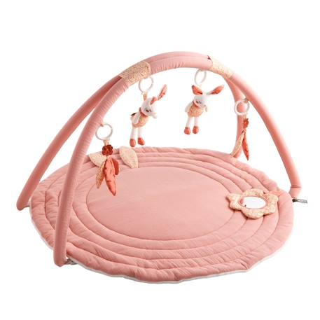 Tapis d'éveil avec arches en coton - esmee Rose 1 - vertbaudet enfant 