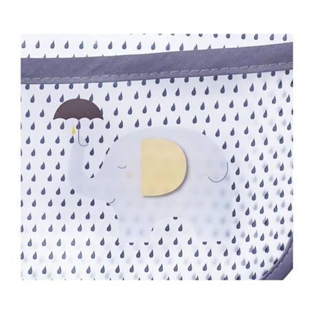 Bavoir avec récupérateur - babyfan Gris+Jaune 2 - vertbaudet enfant 
