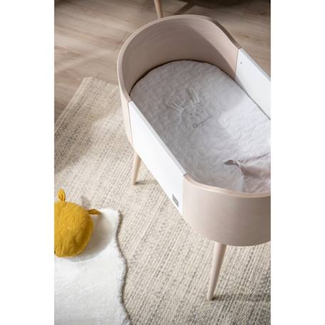 Berceau pieds bois - galopin Blanc 3 - vertbaudet enfant 
