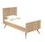 Lit bébé évolutif en bois - seventies Marron 2 - vertbaudet enfant 