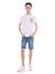 T-shirt pur coton organique nampty garçon Blanc+Bleu marine+Gris+Noir 4 - vertbaudet enfant 